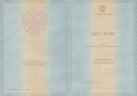 Диплом о высшем образовании с 2012 по 2013 год